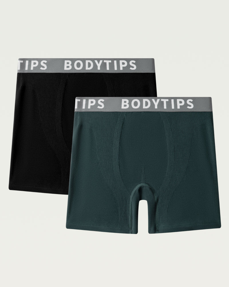 2 pack 5 - inch seamless boxer briefs