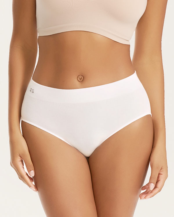 2 pack  Seamless mid-rise briefs