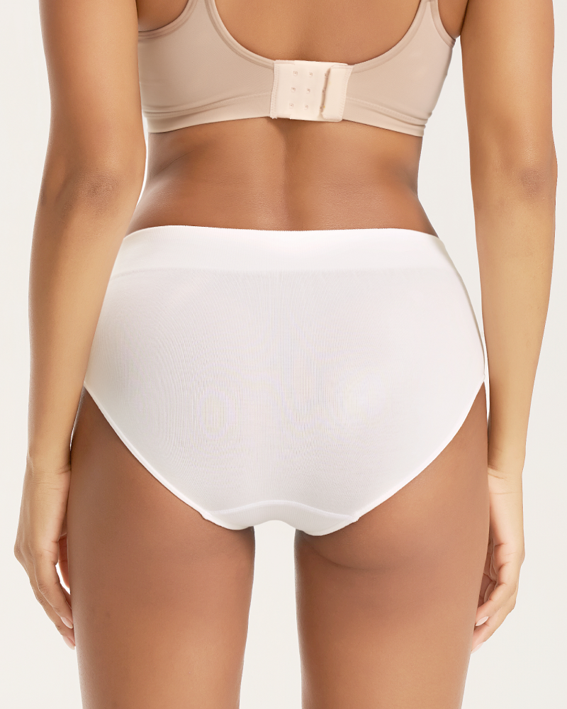2 pack  Seamless mid-rise briefs