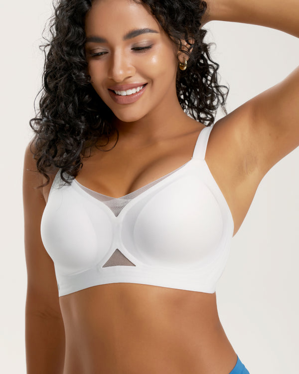 Mesh Breathable Wireless Bra