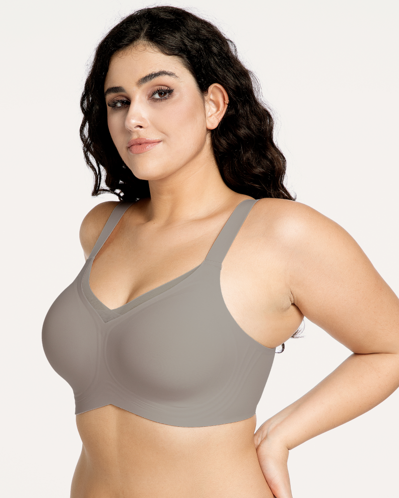 Mesh breathable wireless bra