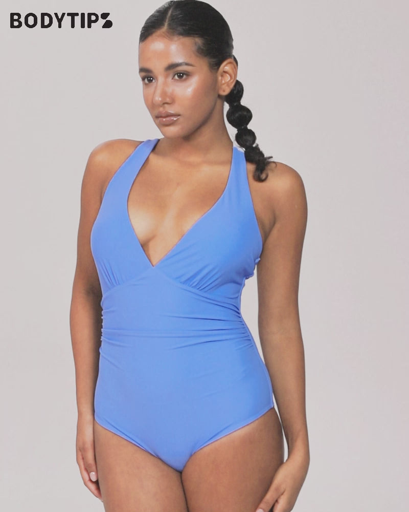 Backless Crisscross Bodysuit